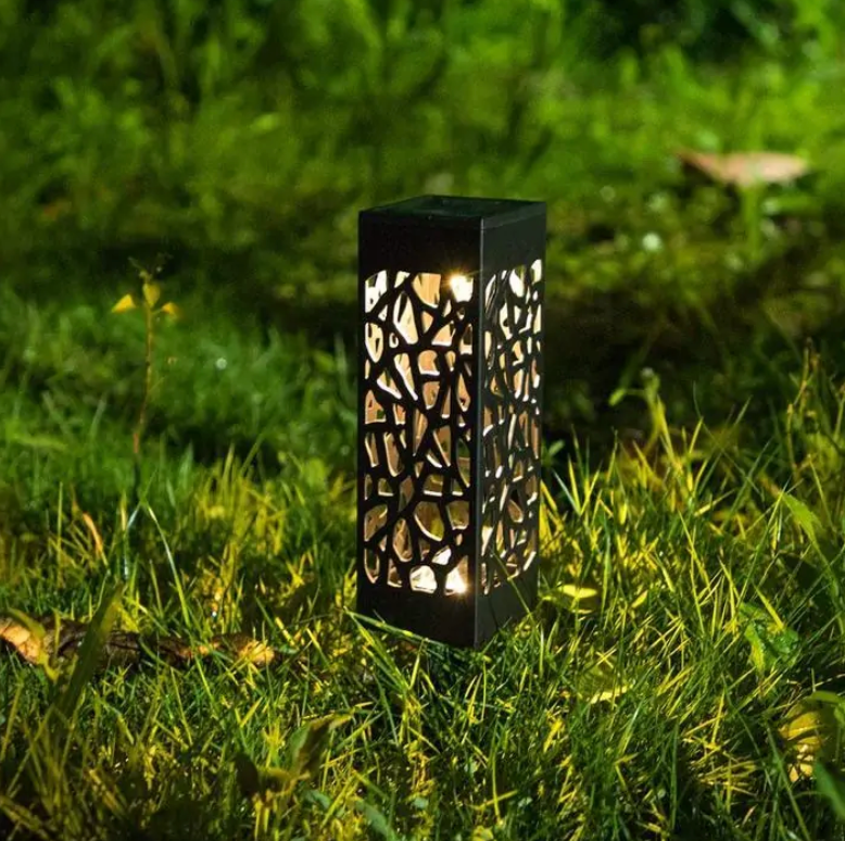 Lampada solare da giardino impermeabile stile vintage