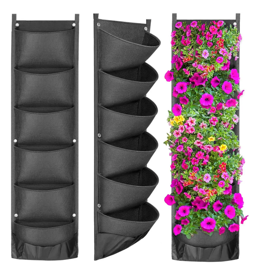 Vasi verticali sospesi per giardino e balcone