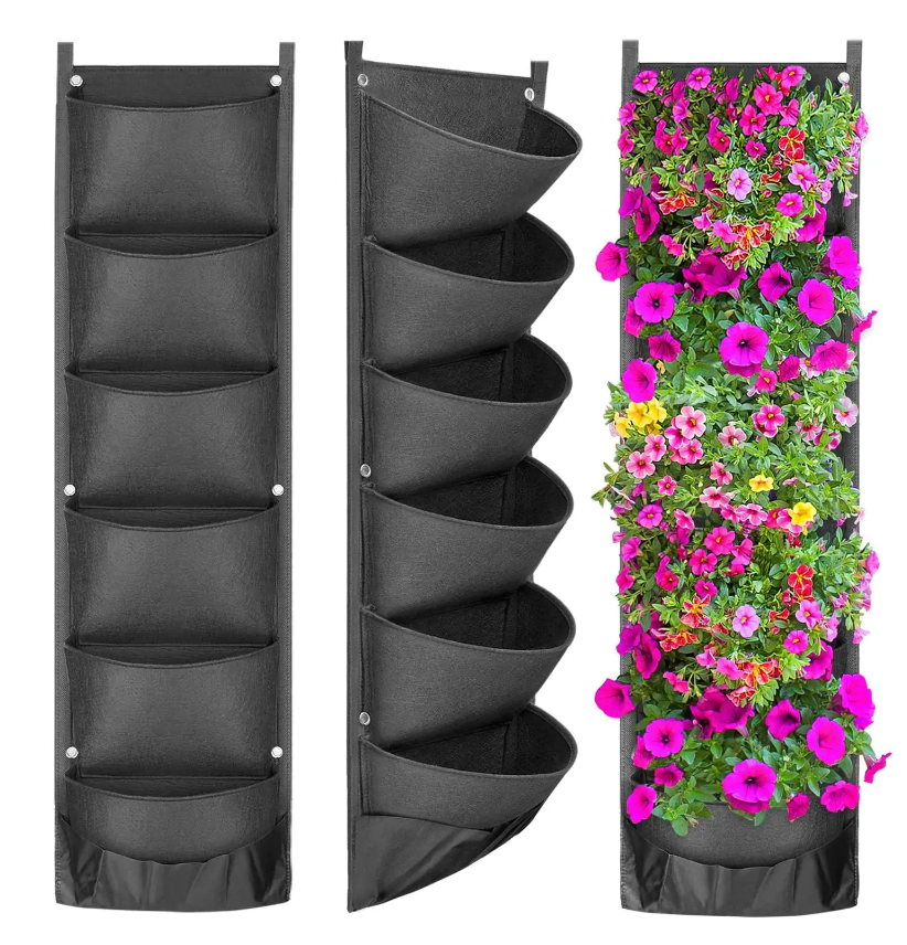 Vasi verticali sospesi per giardino e balcone