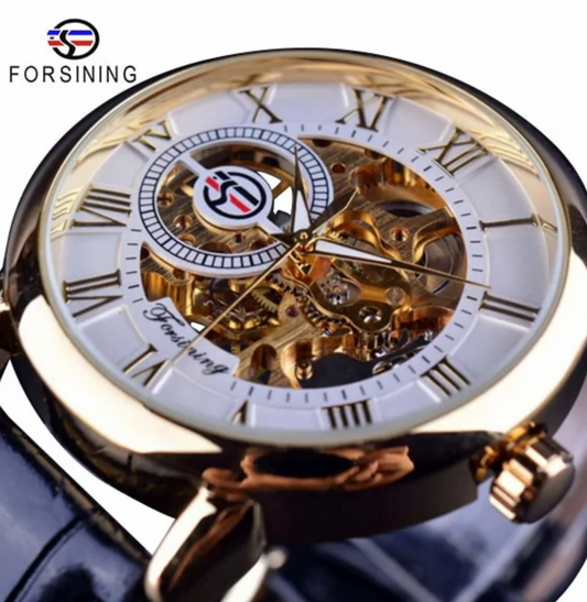 Orologio da uomo elegante con quadrante classico