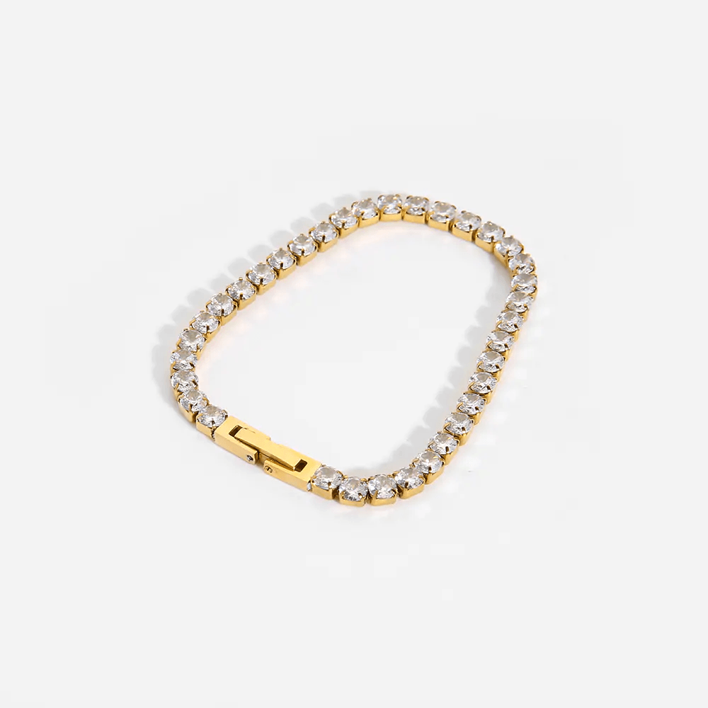 Bracciale elegante con zirconi